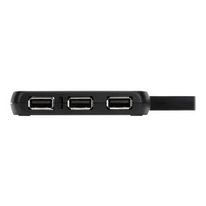 Targus 4-Port USB Hub - USB 2.0 - USB 2.0 - 480 Mbit/s - Nero - Plastica - Cina