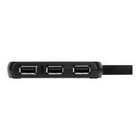 Targus 4-Port USB Hub - USB 2.0 - USB 2.0 - 480 Mbit/s - Nero - Plastica - Cina