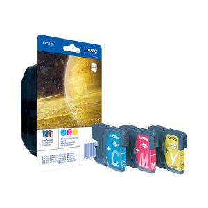 Brother LC1100 Rainbow Pack - Gelb, Cyan, Magenta