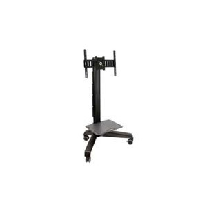 Ergotron Neo-Flex Mobile MediaCenter VHD - Carrello multimediale - Nero - Pannello piatto - 41 kg - 94 cm (37") - 165,1 cm (65")