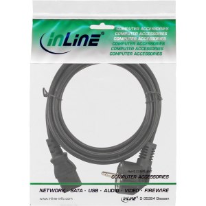 InLine Stromkabel - CEE 7/7 (M) zu IEC 60320 C13