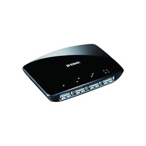 D-Link DUB 1340 - Hub - 4 x SuperSpeed USB 3.0