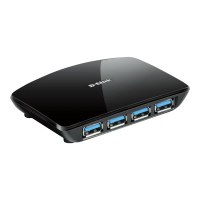 D-Link DUB 1340 - Hub - 4 x SuperSpeed USB 3.0