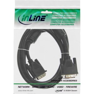 InLine DVI cable - DVI-D (M) to DVI-D (M)