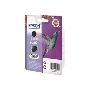 Epson T0801 - 7.4 ml - Schwarz - Original - Blisterverpackung