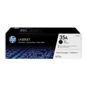 HP 35A - 2er-Pack - Schwarz - original - LaserJet -...