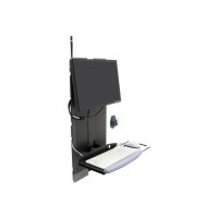 Ergotron StyleView - Mounting kit (wrist rest, mouse pouch, panel vertical lift, foldable keyboard platform, mouse pad)