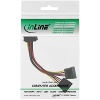 InLine Y-cable - Power cable - SATA power to SATA power