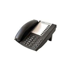 Mitel 6710a - Telefon mit Schnur - holzkohlefarben -...