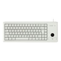 Cherry Slim Line Compact-Keyboard G84-4400 - Tastiera - 83 tasti QWERTY - Grigio