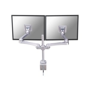 Neomounts Supporto da scrivania per monitor - Morsa - 7 kg - 25,4 cm (10") - 76,2 cm (30") - 100 x 100 mm - Argento