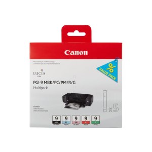 Canon PGI-9 MBK/PC/PM/R/G Multi-Pack - 5er-Pack