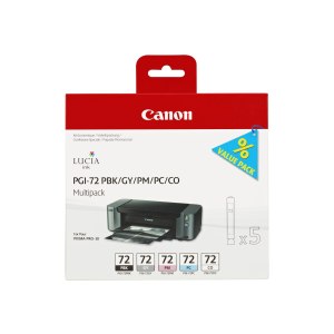 Canon PGI-72 PBK/GY/PM/PC/CO Multipack - 5er-Pack