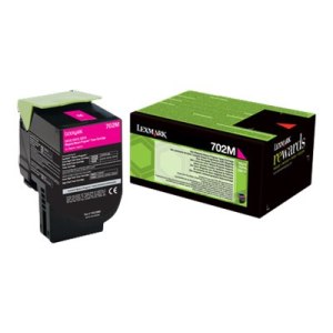 Lexmark 702M - Magenta - Original - Tonerpatrone LCCP, LRP