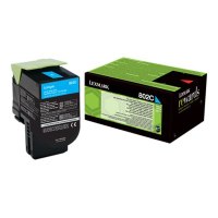 Lexmark 802C - Cyan - Original - Tonerpatrone LCCP, LRP