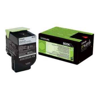 Lexmark 802K - Black - original