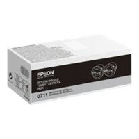 Epson 0711 - 2er-Pack - mit hoher Kapazität - Schwarz