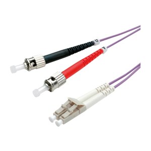 ROLINE Patch cable - LC multi-mode (M) to ST multi-mode (M)