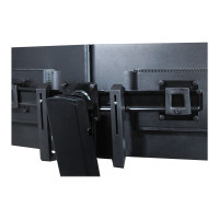 Ergotron Dual Monitor & Handle Kit - Befestigungskit (Griff, 2 Montagehalterungen, Bogenmontagearm, Befestigungsteile)