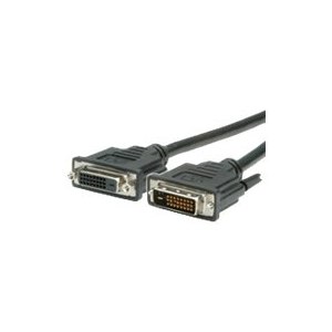 VALUE 11995564 DVI cable 3 m DVI-D Black VALUE Cable DualLink DVI-DVI. m/F. Black. 3 - Cavo - Digitale/display/video