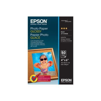 Epson Glänzend - 102 x 152 mm - 200 g/m² - 50 Blatt Fotopapier