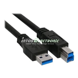 InLine ELECTRONIC - USB cable - USB Type B (M) to USB...