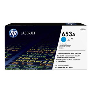 HP 653A - Cyan - original - LaserJet - Tonerpatrone (CF321A)