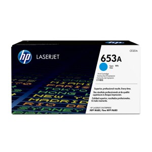 HP 653A - Cyan - original - LaserJet - Tonerpatrone (CF321A)