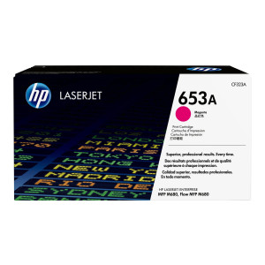 HP Cartuccia toner originale magenta LaserJet 653A -...