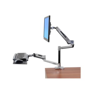 Ergotron WorkFit-LX Sit-Stand Desk Mount System -...