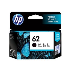 HP 62 Black Original Ink Cartridge - Standard Yield -...