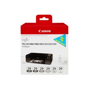 Canon PGI-29 MBK/PBK/DGY/GY/LGY/CO Multipack