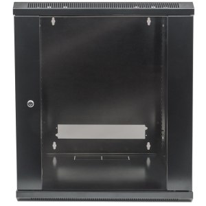 Intellinet Network Cabinet - Wall Mount (Standard), 15U, 450mm Deep, Black, Flatpack, Max 60kg, 19", Three Year Warranty