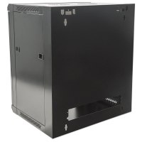 Intellinet Network Cabinet - Wall Mount (Standard), 15U, 450mm Deep, Black, Flatpack, Max 60kg, 19", Three Year Warranty