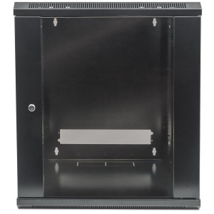 Intellinet Network Cabinet - Wall Mount (Standard), 15U, 600mm Deep, Black, Flatpack, Max 60kg, 19", Three Year Warranty