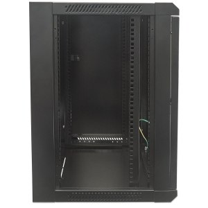 Intellinet Network Cabinet - Wall Mount (Standard), 15U, 600mm Deep, Black, Flatpack, Max 60kg, 19", Three Year Warranty