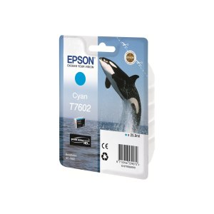 Epson T7602 - 26 ml - Cyan - Original - Blisterverpackung