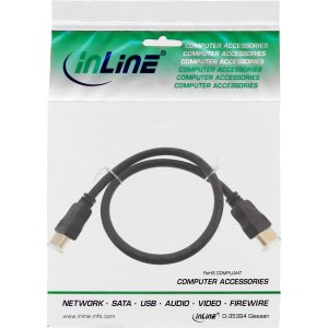 InLine Premium - HDMI mit Ethernetkabel - HDMI (M)