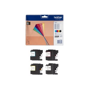 Brother LC223 - 4er-Pack - Schwarz, Gelb, Cyan, Magenta