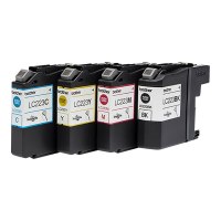 Brother LC223 - 4er-Pack - Schwarz, Gelb, Cyan, Magenta