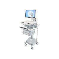 Ergotron StyleView - Cart for LCD display / keyboard / mouse / CPU / notebook / camera / scanner (open architecture)