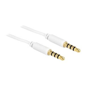 Delock Headset-Kabel - 4-poliger Mini-Stecker (M)