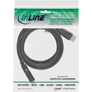 InLine DisplayPort cable - DisplayPort (M) to DVI-D (M)