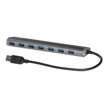 i-tec USB 3.0 Metal Charging HUB - Hub - 7 x SuperSpeed USB 3.0