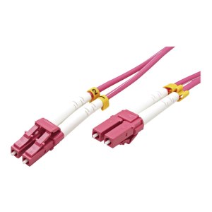 VALUE LWL-Kabel 50/125 OM4 LC/LC violett 2m - Cavo - Rete