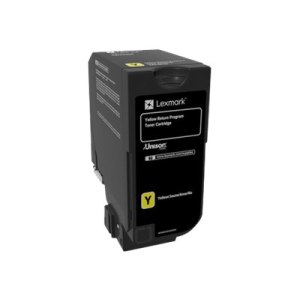 Lexmark Yellow - original - toner cartridge LCCP, LRP