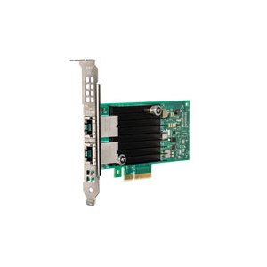 Intel X550T2 - Interno - Cablato - PCI Express - Ethernet - 10000 Mbit/s - Verde - Argento