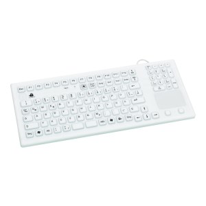 GETT InduKey TKG-107-TOUCH - Tastatur - mit Touchpad