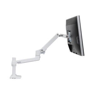 Ergotron LX Desk Monitor Arm - Mounting kit (articulating arm, desk clamp mount, pole, extension bracket)