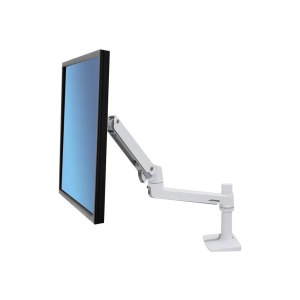 Ergotron LX Desk Monitor Arm - Mounting kit (articulating arm, desk clamp mount, pole, extension bracket)